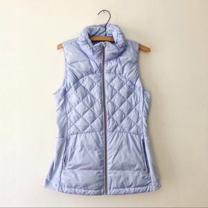 Lululemon Down For It All Vest 8 Silver